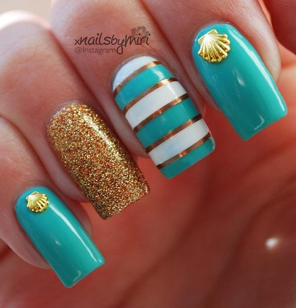 45 Ocean Nail Art Ideas