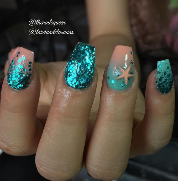 45 Ocean Nail Art Ideas