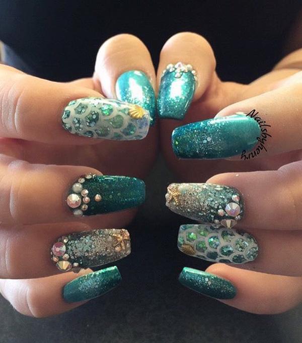 45 Ocean Nail Art Ideas