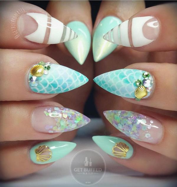 45 Ocean Nail Art Ideas