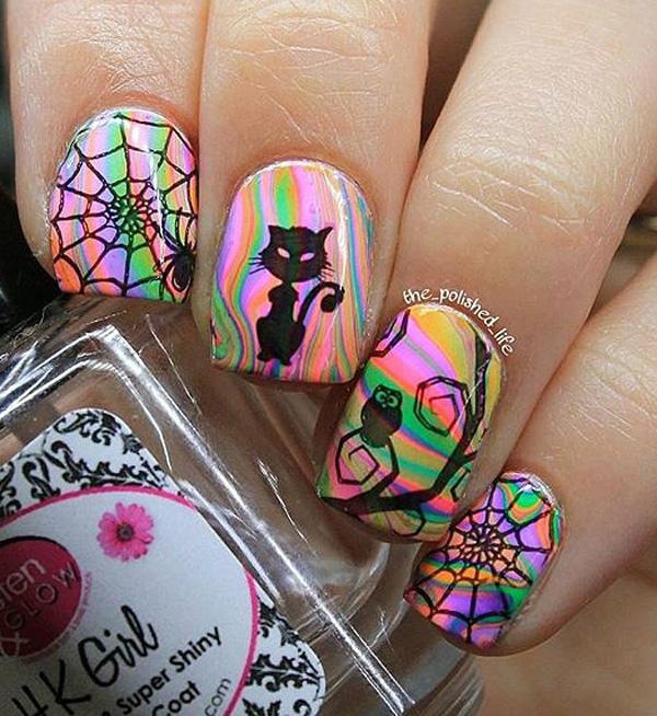 30+ Rainbow Nail Art Ideas