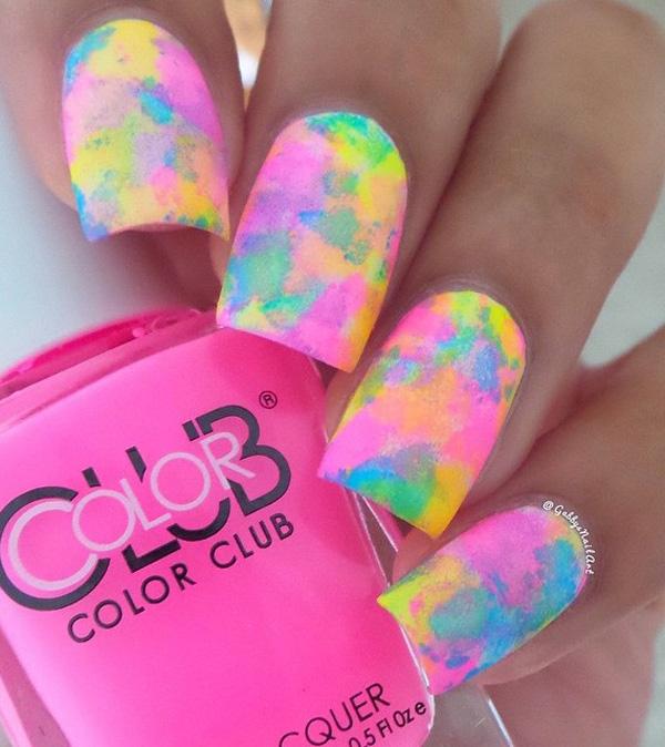 30+ Rainbow Nail Art Ideas