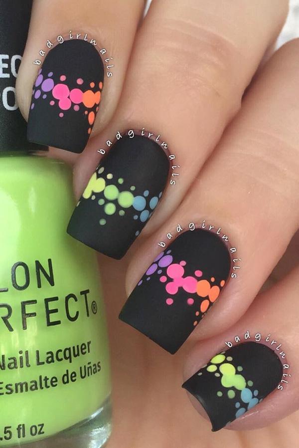 30+ Rainbow Nail Art Ideas