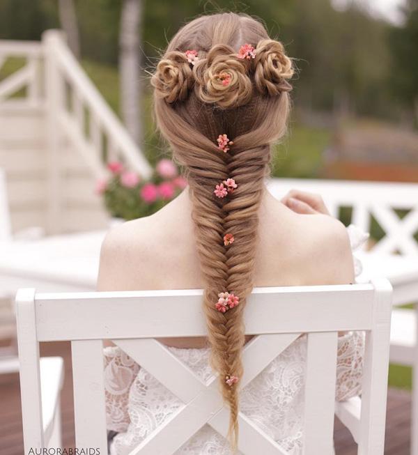 50+ Updos for Long Hair Ideas