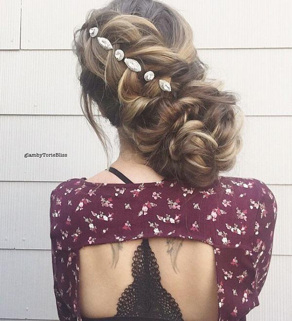 50+ Updos for Long Hair Ideas