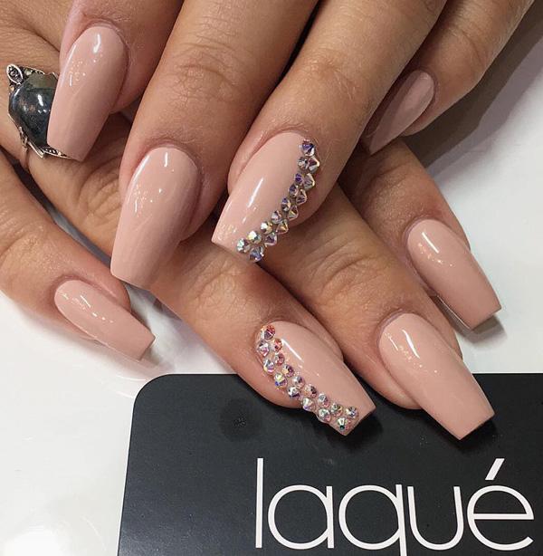 50 Rhinestone Nail Art Ideas