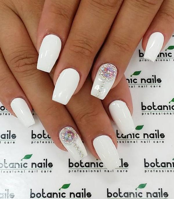 50 Rhinestone Nail Art Ideas