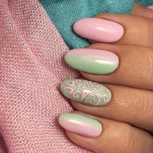 50 Oval Nail Art Ideas