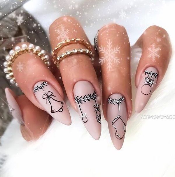 60 Joyful Christmas Nails Ideas