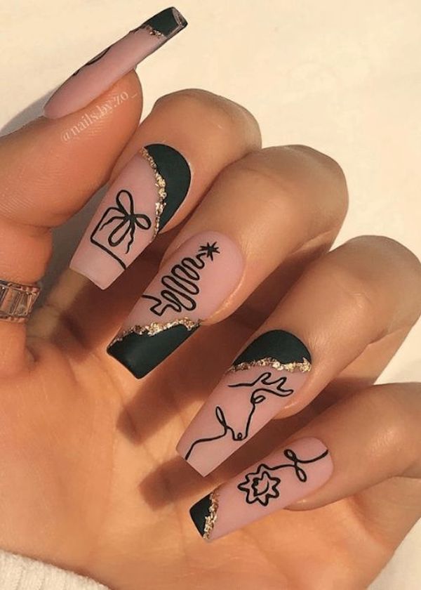 60 Joyful Christmas Nails Ideas