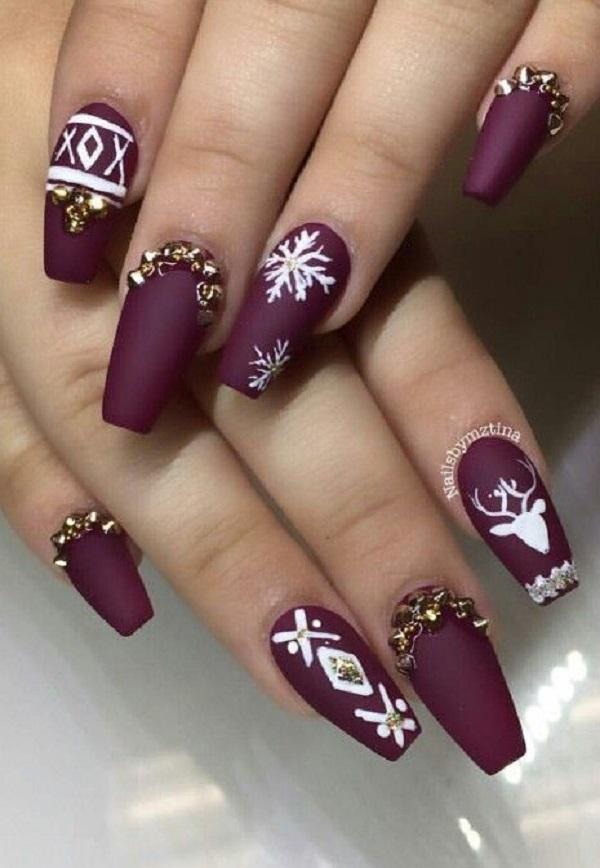60 Joyful Christmas Nails Ideas