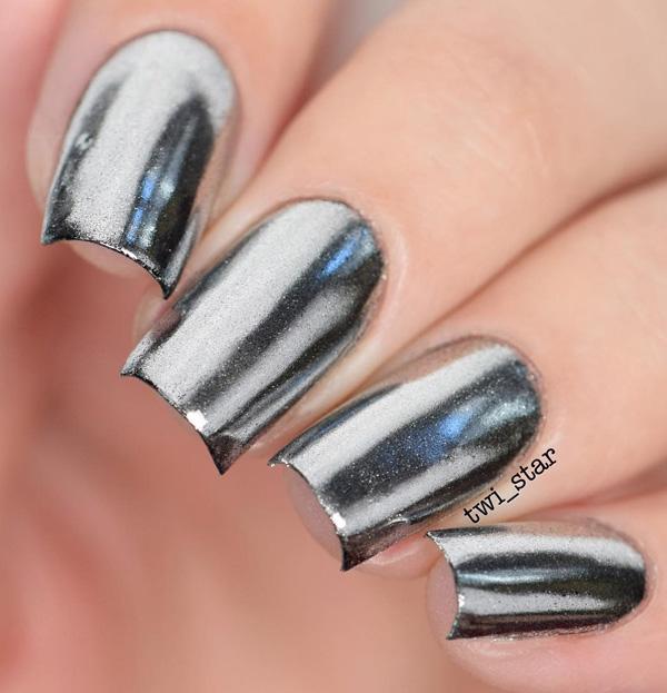 55+ Creative and Chic Chrome Nail Art Ideas