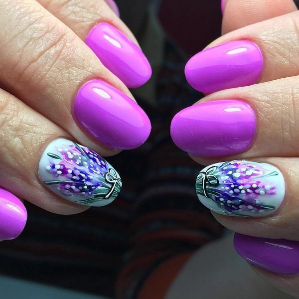 45 Purple Nail Art Designs