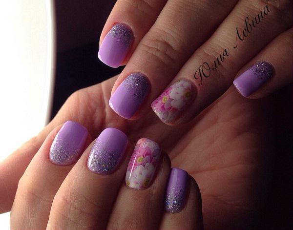 45 Purple Nail Art Designs