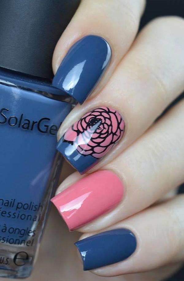 45 Multicolored Nail Art Ideas