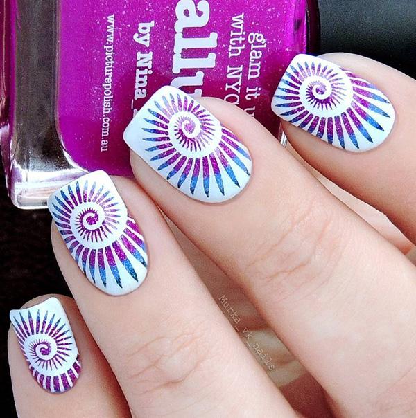 45 Multicolored Nail Art Ideas