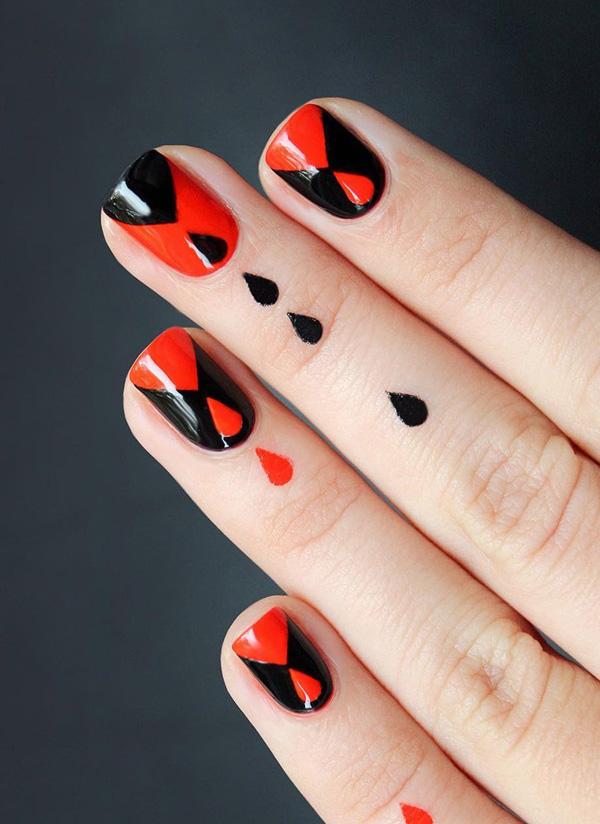 45 Multicolored Nail Art Ideas