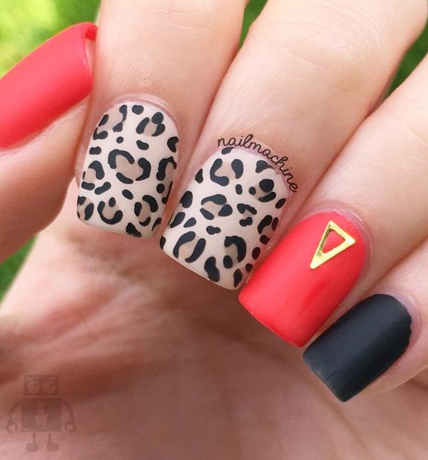 45 Multicolored Nail Art Ideas