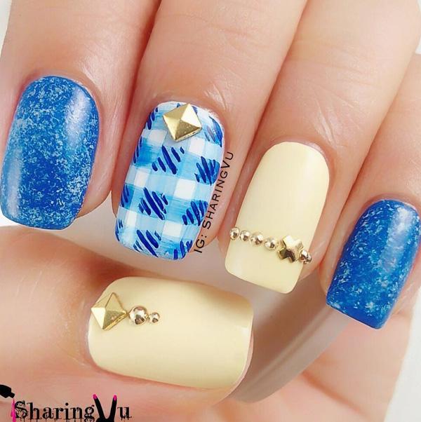45 Multicolored Nail Art Ideas