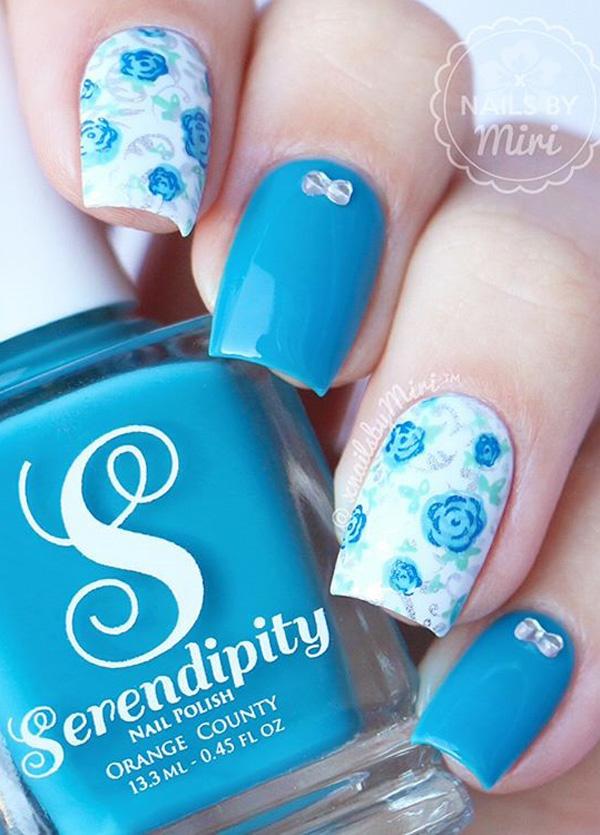 45 Multicolored Nail Art Ideas