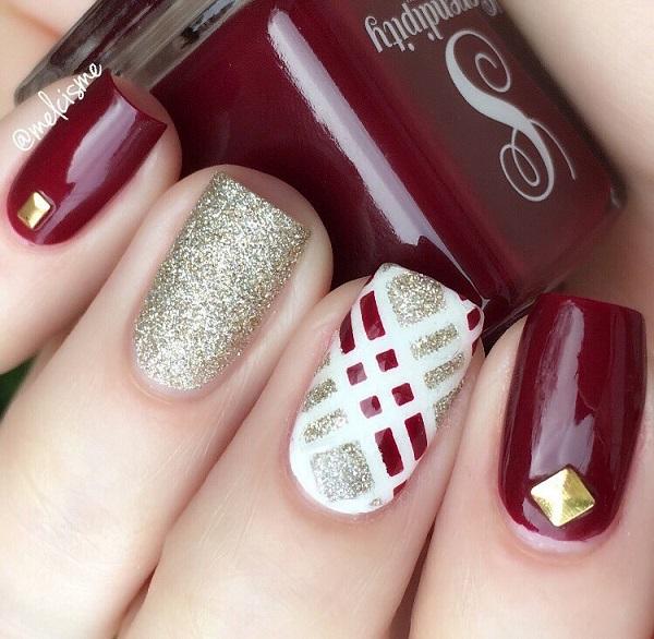 55 Stripes Nail Art Ideas