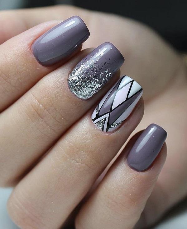 55 Stripes Nail Art Ideas