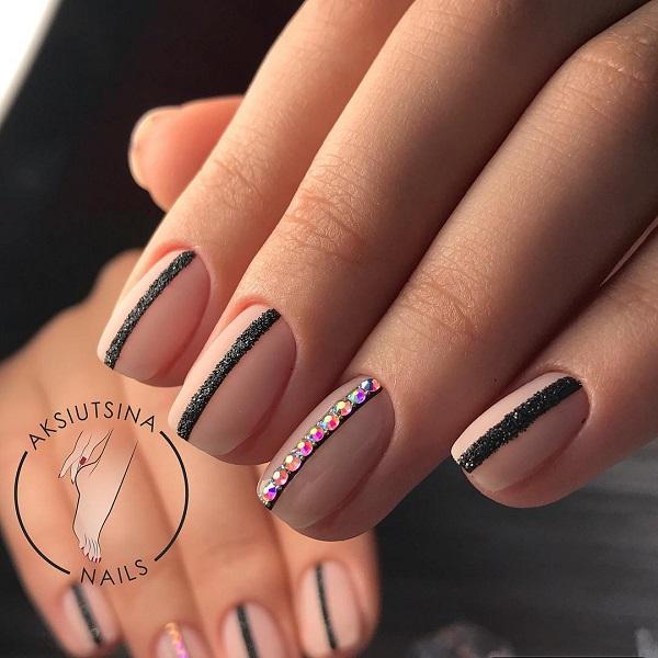 55 Stripes Nail Art Ideas