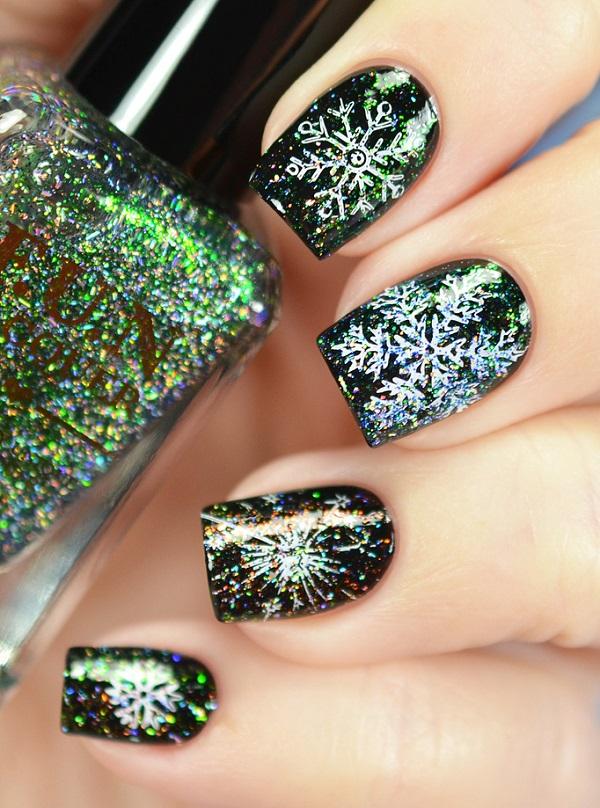 40 Snow Nail Art Ideas For Winter