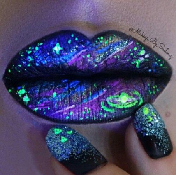 30 Matching nails and lipstick makeups