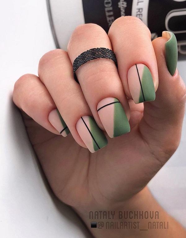 40 Geometric Nail Art Ideas