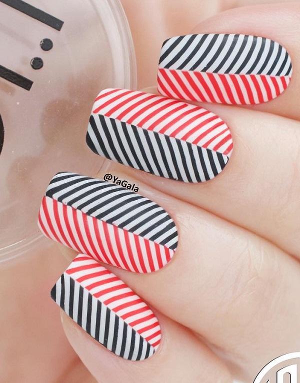 40 Geometric Nail Art Ideas