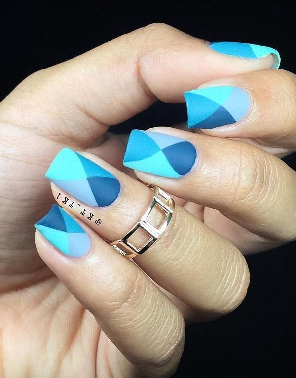 40 Geometric Nail Art Ideas