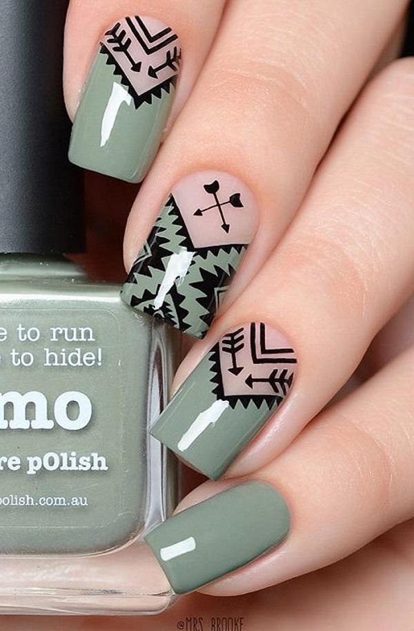 40 Geometric Nail Art Ideas