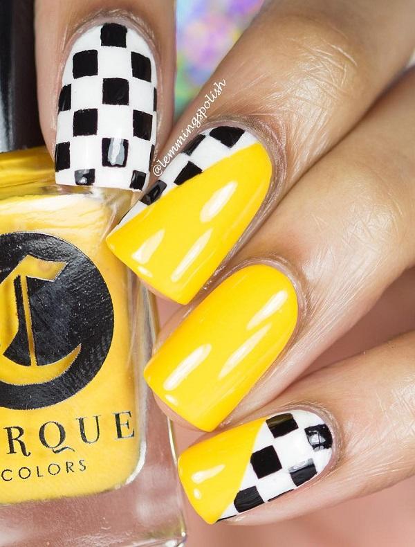 40 Geometric Nail Art Ideas