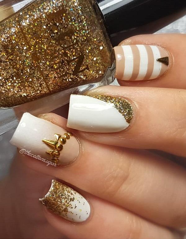 40 Geometric Nail Art Ideas
