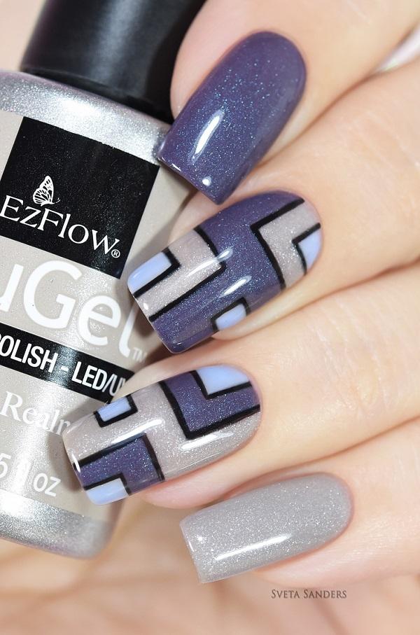 40 Geometric Nail Art Ideas