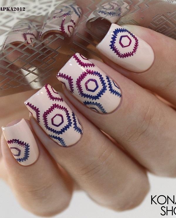 40 Geometric Nail Art Ideas