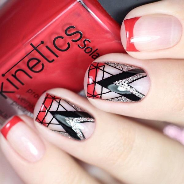 40 Geometric Nail Art Ideas