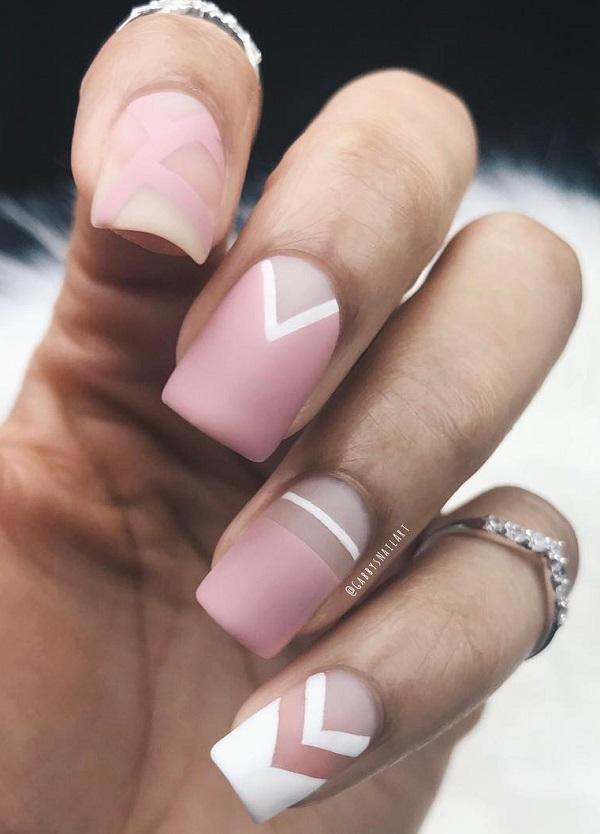40 Geometric Nail Art Ideas