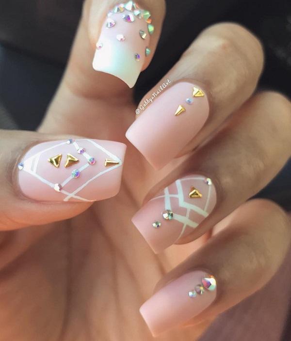 40 Geometric Nail Art Ideas