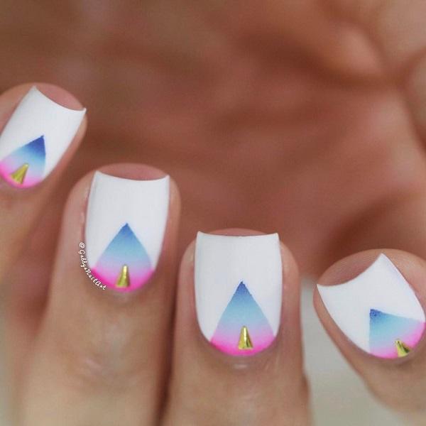 40 Geometric Nail Art Ideas