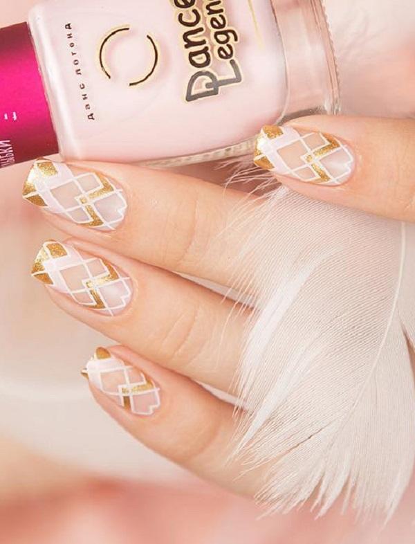 40 Geometric Nail Art Ideas