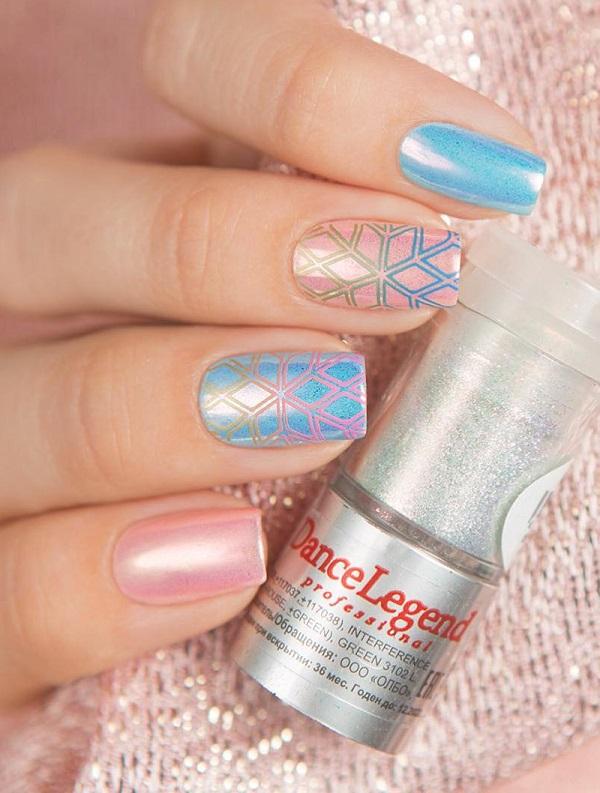 40 Geometric Nail Art Ideas