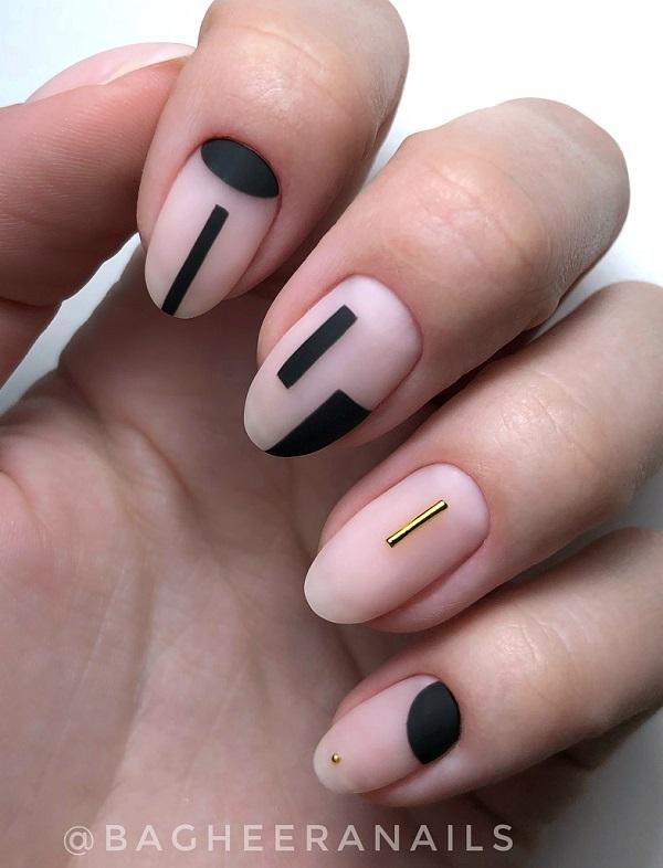 40 Geometric Nail Art Ideas