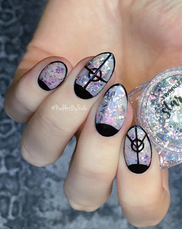 40 Geometric Nail Art Ideas