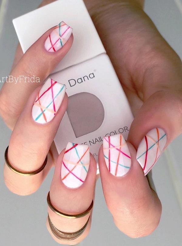 40 Geometric Nail Art Ideas
