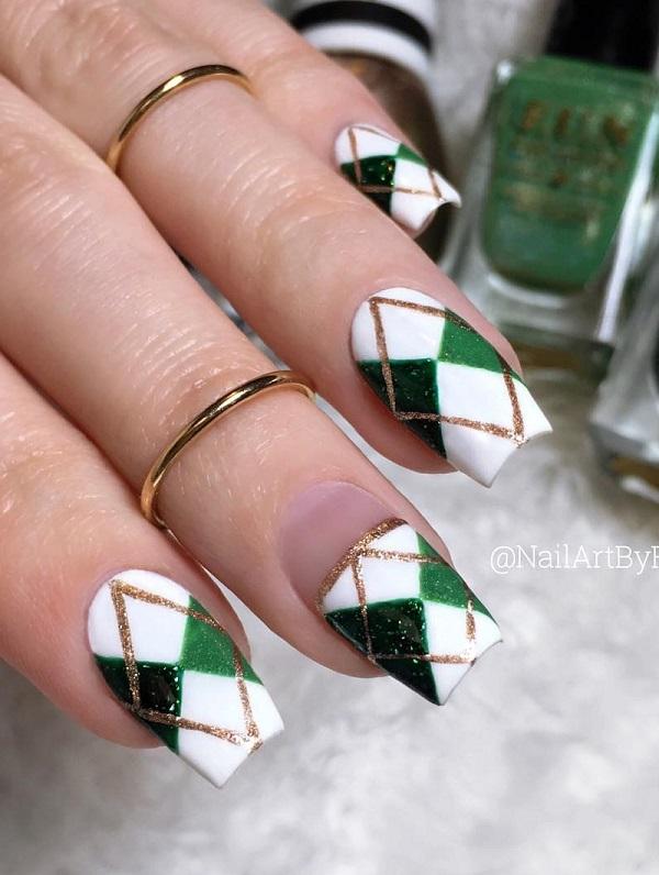 40 Geometric Nail Art Ideas