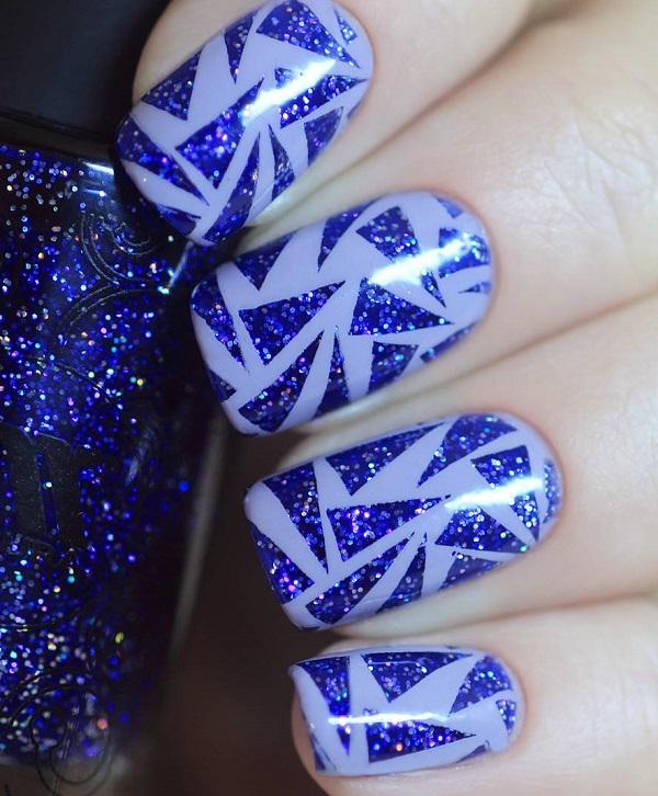 40 Geometric Nail Art Ideas