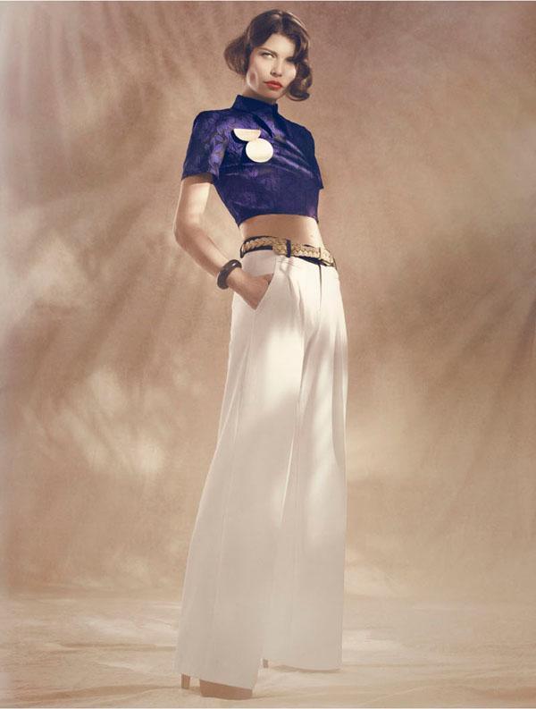 Louise Pedersen by Signe Vilstrup for Elle Denmark