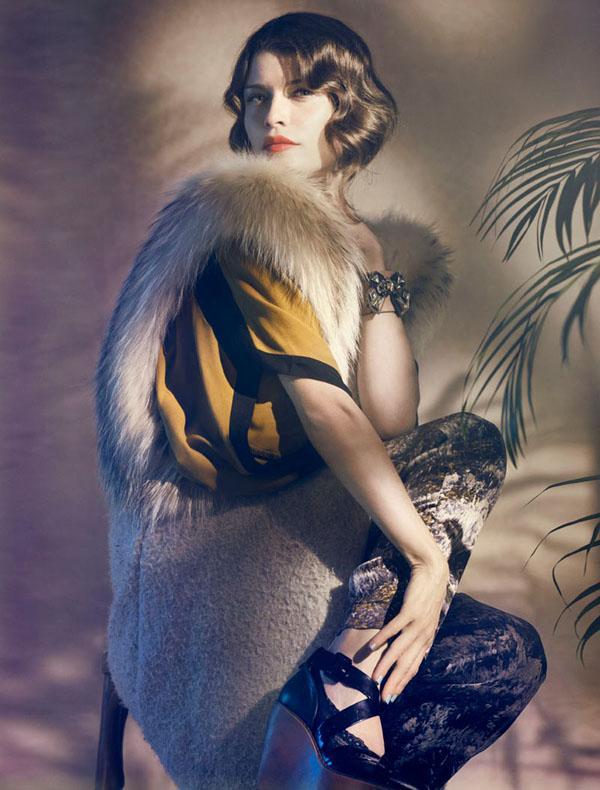 Louise Pedersen by Signe Vilstrup for Elle Denmark